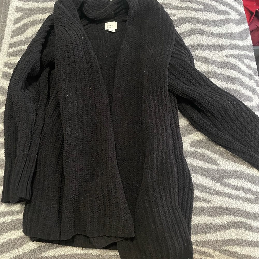 A new day black cardigan